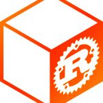 Cargo package manager logo showing an orange 3D cube with the Rust gear icon