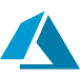 Microsoft Azure cloud services blue logo
